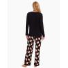 GYS Viscose from Bamboo Women’s Pajama Sets Super Soft Long Sleeve Sleepwear Comfy Winter Pjs Sets S-4X(A- Round Neck- Santa Claus Black)