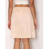GYS Women’s Nylon Half Slips for Under Dresses Anti-Static Underskirt(Beige)