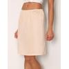 GYS Women’s Nylon Half Slips for Under Dresses Anti-Static Underskirt(Beige)