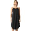 GYS Bamboo Viscose Slip Dress, Sleeveless Nightgown Sleepwear with Pockets, Spaghetti Strap Dresses for Women, Sleep Chemise(Black)