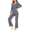 A - Round Neck - Dark Grey