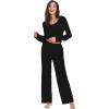 A- Round Neck - Black