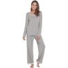 A- Round Neck - Heather Grey