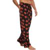 GYS Men’s Bamboo Viscose Pajama Pants, Soft Sleep Lounge Pants Comfy Pj Bottoms with Pockets & Drawstring(Pumpkin)