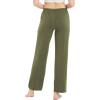 GYS Bamboo Viscose Women’s Pajama Pants, Lightweight Comfy Casual Lounge Yoga Pants, Pj Bottoms Sleep Pants with Drawstring(Avocado)