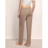 GYS Bamboo Viscose Women’s Pajama Pants, Lightweight Comfy Casual Lounge Yoga Pants, Pj Bottoms Sleep Pants with Drawstring(Camel)