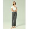 GYS Bamboo Viscose Women’s Pajama Pants, Lightweight Comfy Casual Lounge Yoga Pants, Pj Bottoms Sleep Pants with Drawstring(Dark Heather Grey)