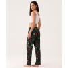 GYS Bamboo Viscose Women’s Pajama Pants, Lightweight Comfy Casual Lounge Yoga Pants, Pj Bottoms Sleep Pants with Drawstring(Holly)