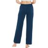 GYS Bamboo Viscose Women’s Pajama Pants, Lightweight Comfy Casual Lounge Yoga Pants, Pj Bottoms Sleep Pants with Drawstring(Ink Blue)