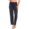 GYS Bamboo Viscose Women’s Pajama Pants, Lightweight Comfy Casual Lounge Yoga Pants, Pj Bottoms Sleep Pants with Drawstring(Midnight Blue)