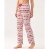 GYS Bamboo Viscose Women’s Pajama Pants, Lightweight Comfy Casual Lounge Yoga Pants, Pj Bottoms Sleep Pants with Drawstring(Red Elk)