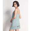 GYS Cami Pajama Set for Women Soft Bamboo Viscose Camisole Tops and Shorts Sleepwear(Light Greyish Green)