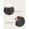 LazyCozy Women’s Bamboo-Derived Viscose Capri Pajama Pants, Casual Wide Leg Lounge Pants Pajama Bottoms(Black Melange)