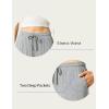 LazyCozy Women’s Bamboo-Derived Viscose Capri Pajama Pants, Casual Wide Leg Lounge Pants Pajama Bottoms(Heather Grey)