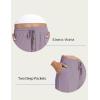 LazyCozy Women’s Bamboo-Derived Viscose Capri Pajama Pants, Casual Wide Leg Lounge Pants Pajama Bottoms(Violet)
