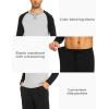 GYS Bamboo Viscose Men’s Pajama Sets Long Sleeve 2 Piece Lounge Set with Pockets(Black)