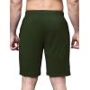 GYS Men’s Bamboo Viscose Shorts, Soft Pajama Shorts with Pockets, Moisture-Wicking Casual Shorts Loungewear Sleep Bottoms(Army Green)