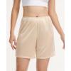 GYS Slip Shorts Culotte for Women Underwear Soft and Smooth Anti Chafing Pettipants(Beige Mid)