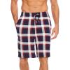 Navy & Red Plaid
