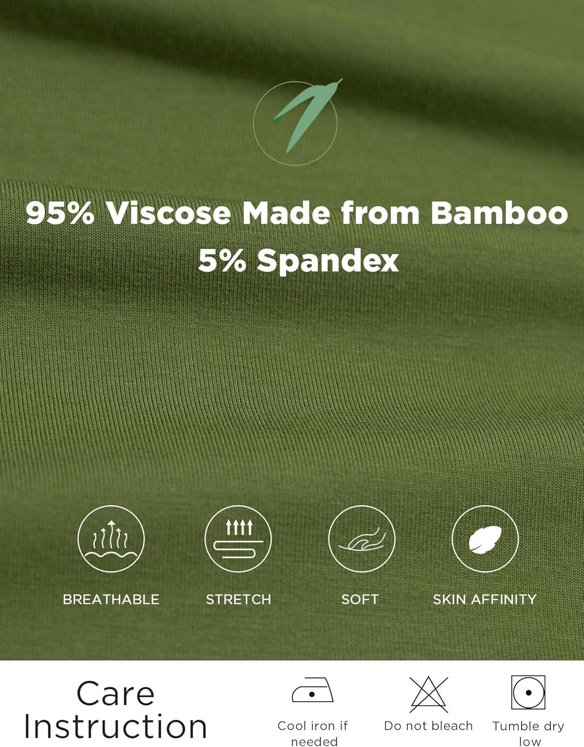 imageGYS Bamboo Viscose Skirts for Women Midi Length Flowy High Waisted Summer Knit Long Skirts with SlitArmy Green