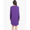 GYS Women’s Nightgown Long Sleeve – Viscose Made from Bamboo, Soft Pleated Night Shirt House Dress Comfy Sleepwear(Lilac)