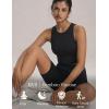 GYS Bamboo Viscose Women’s Slip Shorts for Under Dresses, Cloud-like Soft Anti Chafing Stretchy Boyshorts Panties(Black)