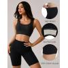 GYS Bamboo Viscose Women’s Slip Shorts for Under Dresses, Cloud-like Soft Anti Chafing Stretchy Boyshorts Panties(Black)