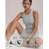 GYS Bamboo Viscose Women’s Slip Shorts for Under Dresses, Cloud-like Soft Anti Chafing Stretchy Boyshorts Panties(Light Heather Grey)