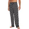 GYS Men’s Bamboo Viscose Pajama Pants, Soft Sleep Lounge Pants Comfy Pj Bottoms with Pockets & Drawstring(Skulls)