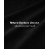 GYS Bamboo Viscose Nightgowns for Women Soft Button Down Short Sleeve Summer V Neck Sleep Dress(Black)