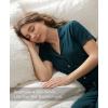 GYS Bamboo Viscose Pajamas for Women Set, Cloud-Soft Short Sleeve Button Down Sleep Set​​ with Pockets, Comfy Sleepwear(Darkcyan)