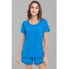 GYS Women’s Bamboo Viscose Pajama Sets – Cooling Short Sleeve Sleepwear for Night Sweats, Moisture Wicking Summer Pjs(Capri)