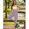 GYS Women’s Pajama Pants Viscose Joggers Pants with Pockets Comfy Lounge Sleep Pants Pj Bottoms(Purplish Grey)