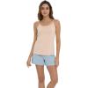 GYS Women’s Bamboo Viscose Camisole Undershirt Layering Tank Top
