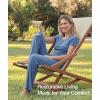GYS Bamboo Viscose Pajamas for Women Set, 2 Piece Buttery-soft Loungewear Pjs Set, Comfy V-Neck T-shirt and Pants Outfits(Grayish Blue)
