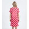GYS Women’s Bamboo Viscose Nightgown Soft Short Sleeve Sleep Shirts Cooling Summer Sleepwear Dress(Pink Heart)