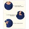 GYS Women’s Bamboo Viscose Pajama Set Long Sleeve Lace Trim Sleepwear with Pockets(B- Navy)
