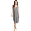 GYS Women’s Bamboo Viscose Nightgown Soft Sleeveless Sleepshirt Summer Racerback Tank Sleep Dress(Stripe)