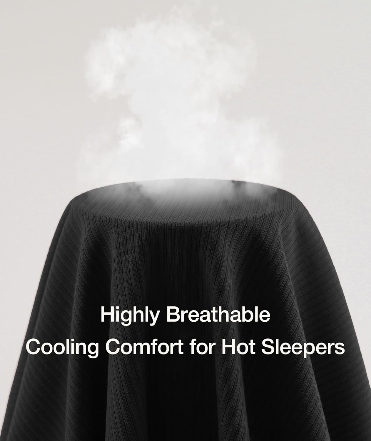 image:imageGYS Bamboo Viscose Nightgowns for Women Summer Cooling Night Shirts for Hot Sleepers Silky Soft Sleep DressBlack