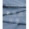 GYS Bamboo Viscose Cooling Pajamas for Women, Summer Silky Soft Pajama Shorts Set Comfy Matching Pjs Sets(Grayish Blue)