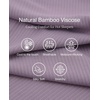 GYS Bamboo Viscose Cooling Pajamas for Women, Summer Silky Soft Pajama Shorts Set Comfy Matching Pjs Sets(Purple)