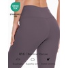 GYS Bamboo Viscose Leggings for Women, High Waisted Workout Gym Yoga Pants, Soft Stretchy Leggings Pants Sweatpants(Lilac Gray 4)