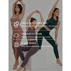 GYS Bamboo Viscose Leggings for Women, High Waisted Workout Gym Yoga Pants, Soft Stretchy Leggings Pants Sweatpants(Lilac Gray 4)