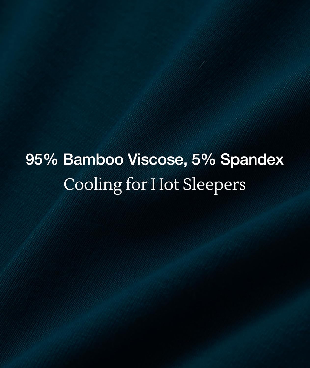 image:imageGYS Womens Bamboo Viscose Pajama Sets Cooling Short Sleeve Sleepwear for Hot Sleepers Silky Soft Summer Vneck Lounge PjsLyons Blue