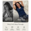 GYS Women’s Bamboo Viscose Pajama Sets, Cooling Short Sleeve Sleepwear for Hot Sleepers, Silky Soft Summer V-neck Lounge Pjs(Ink Blue Flowers)