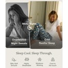 GYS Women’s Bamboo Viscose Pajama Sets, Cooling Short Sleeve Sleepwear for Hot Sleepers, Silky Soft Summer V-neck Lounge Pjs(Ocean Green)