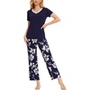 Navy Flowers