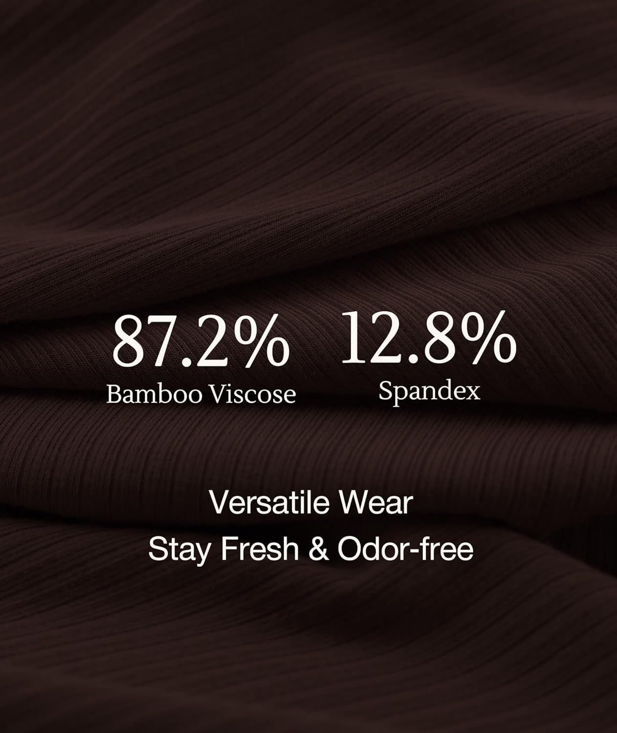 image:imageGYS Bamboo Viscose Tank Top for Women Sleeveless Crewneck Pajama Tops Basic Casual Lounge Shirts Workout Tunic TShirtDark Brown