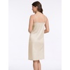 GYS Full Slip for Women Under Dress Non Cling Anti-Static Adjustable Spaghetti Strap Basic Cami Slip Dress, Beige, X-Large
