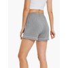 GYS Pajama Shorts for Women – Viscose Made from Bamboo, Soft Sleep Shorts Casual Lounge Shorts Pj Bottom(Heather Grey)